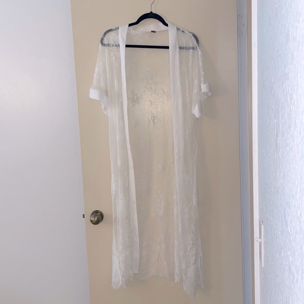 Windsor Live in Lace kimono duster